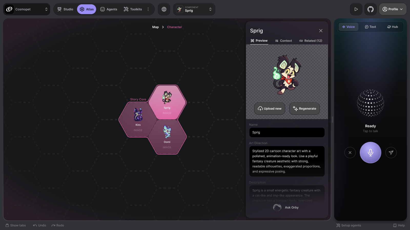 Obby Studio Context design