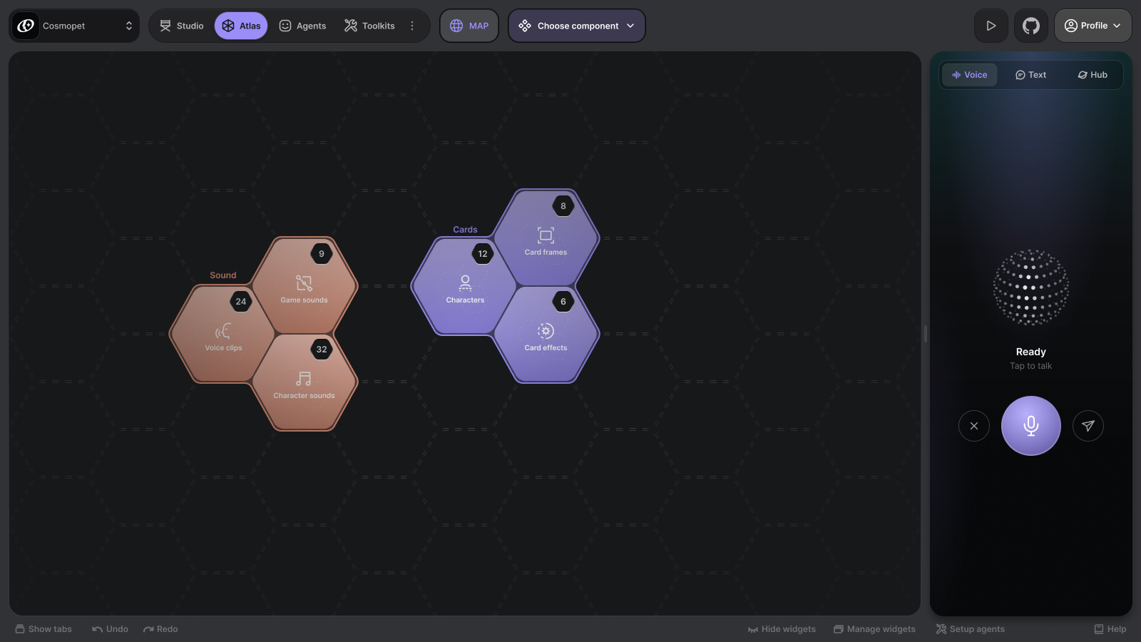 Obby Studio Atlas design