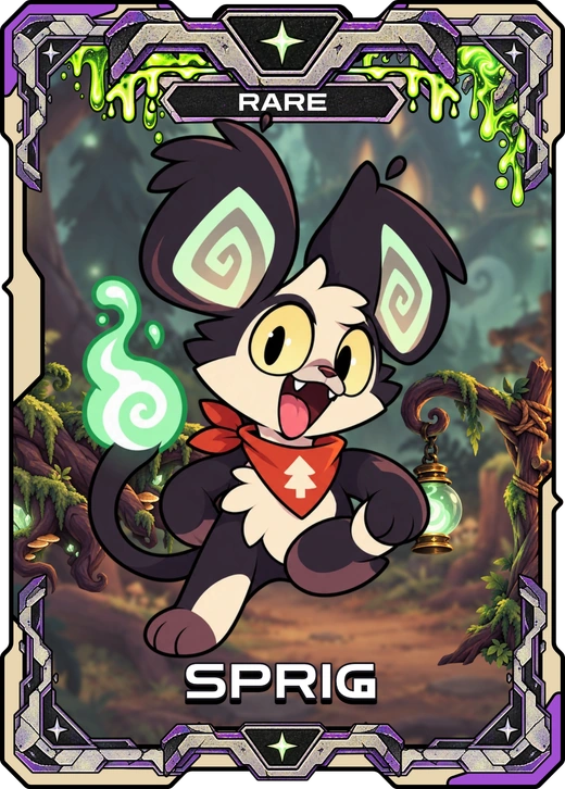 Rare Sprig personality portrait