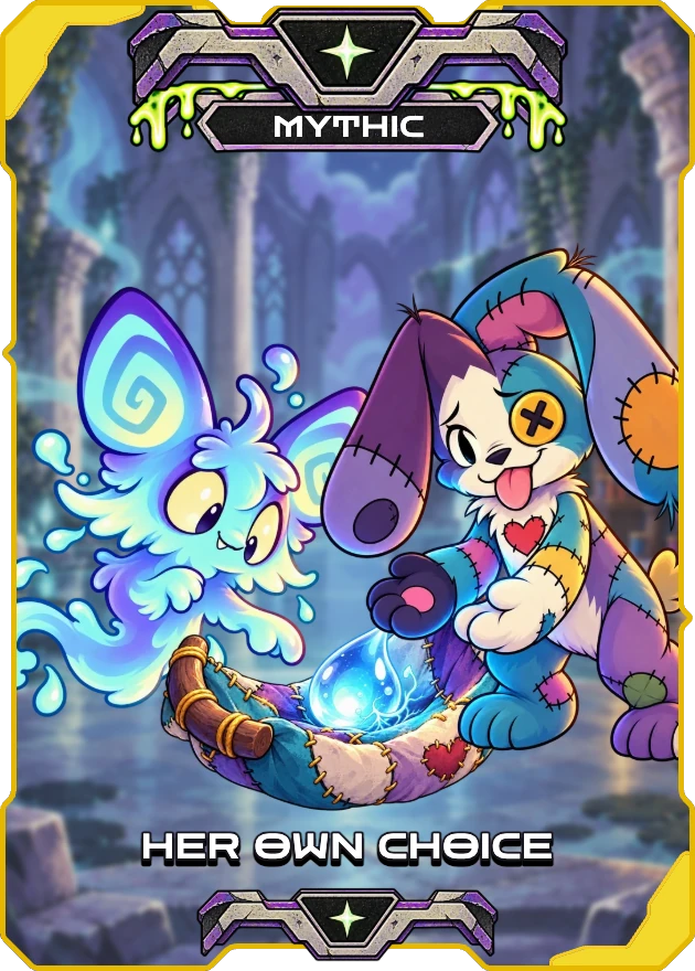 Mythic Her Own Choice collectible card